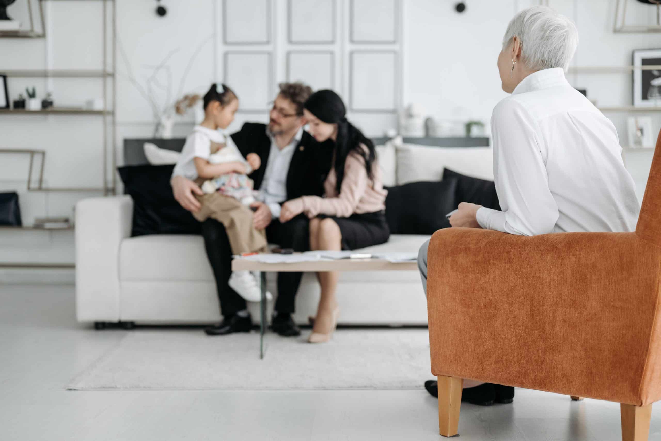 Family counselling session